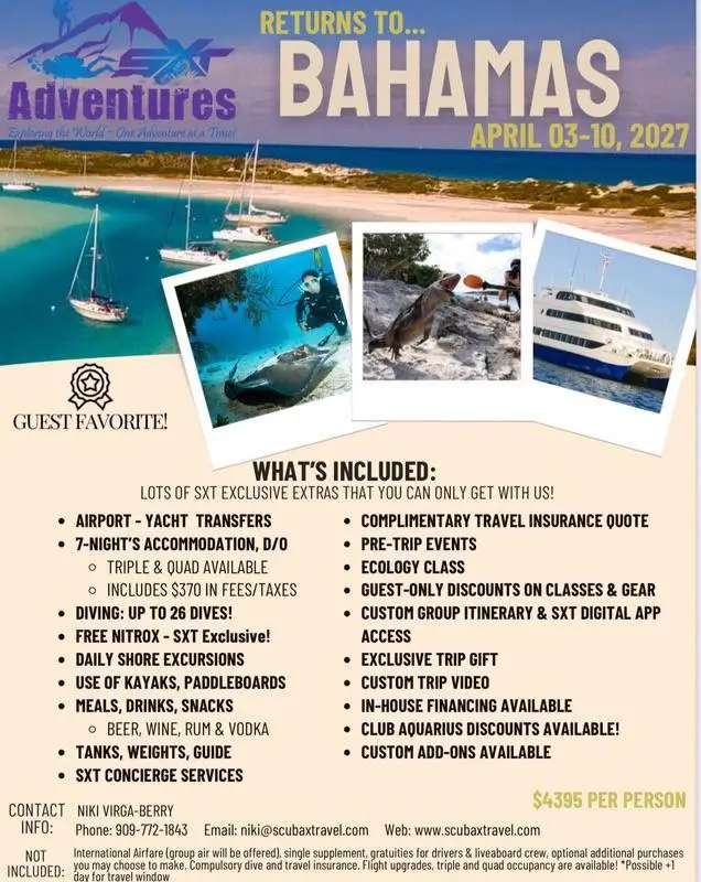 bahamas scuba diving