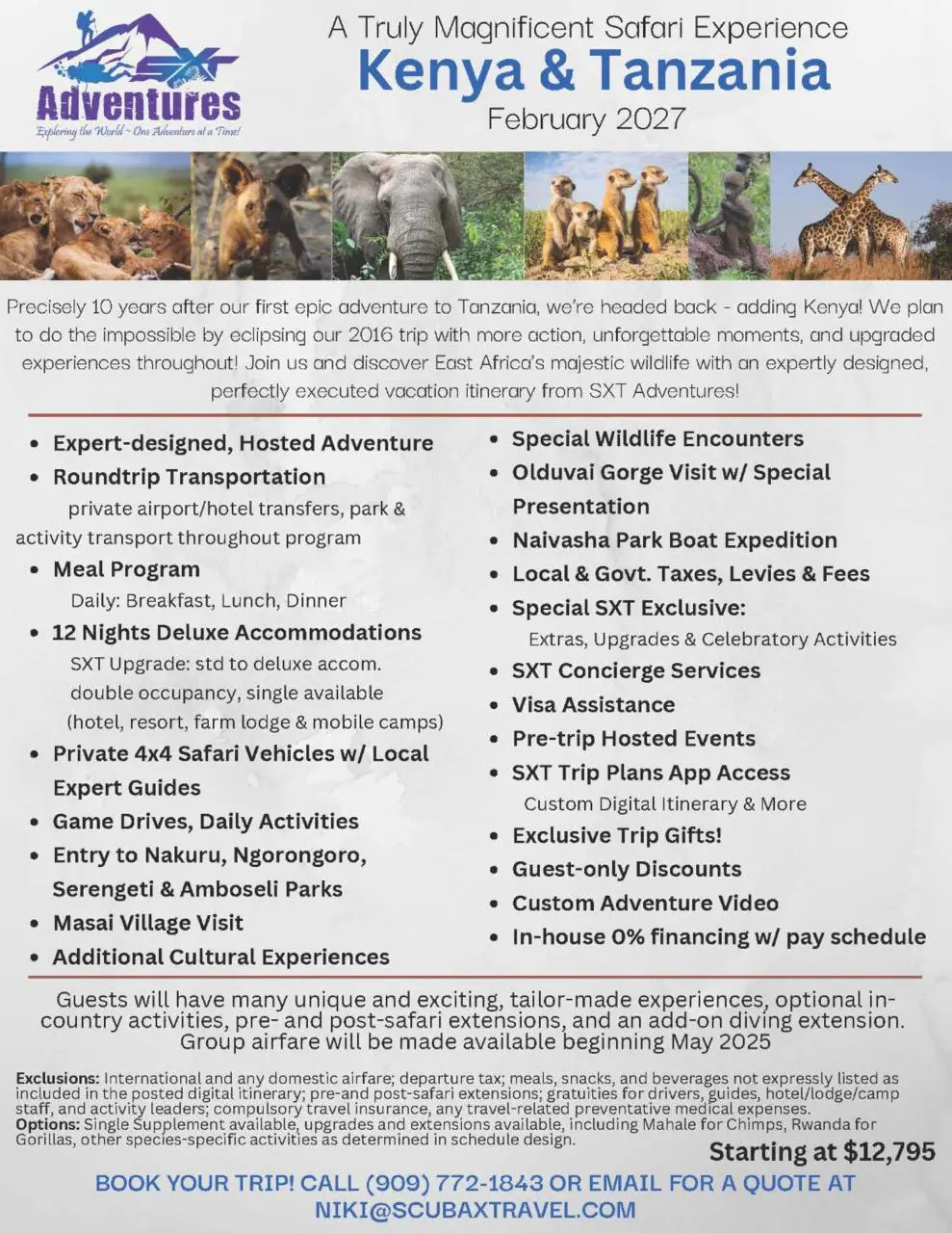 kenya and tanzania safari