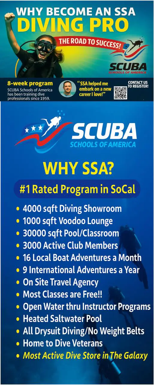 Scuba Schools of America in Southern California